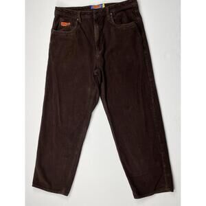 Empyre Baggy Pants Brown Corduroy Skater Streetwear Men’s Size 34